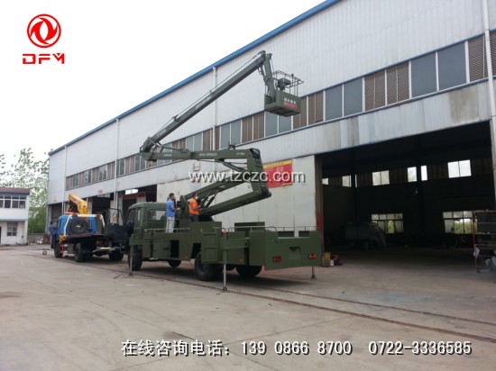 东风153高空作业车