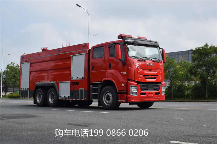 16吨五十铃泡沫消防车