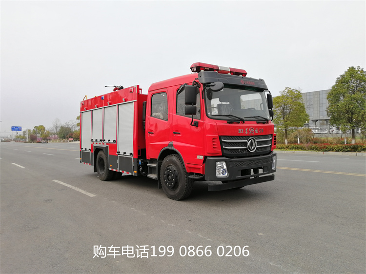 6吨东风145泡沫消防车