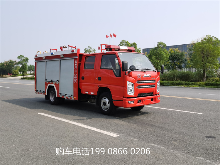 2吨五十铃泡沫消防车