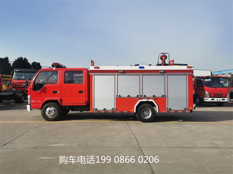 2吨水罐消防车