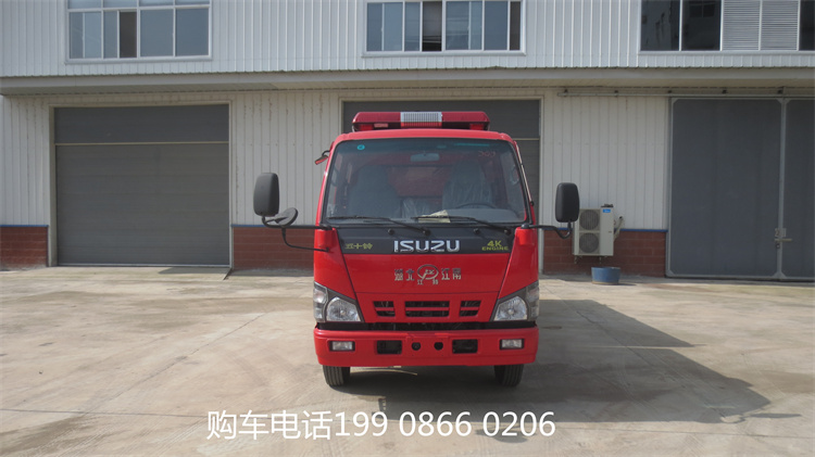 2吨五十铃泡沫消防车