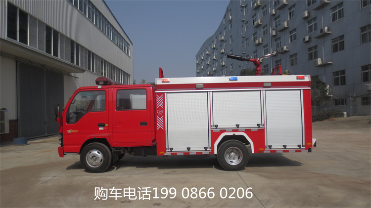 2吨五十铃泡沫消防车