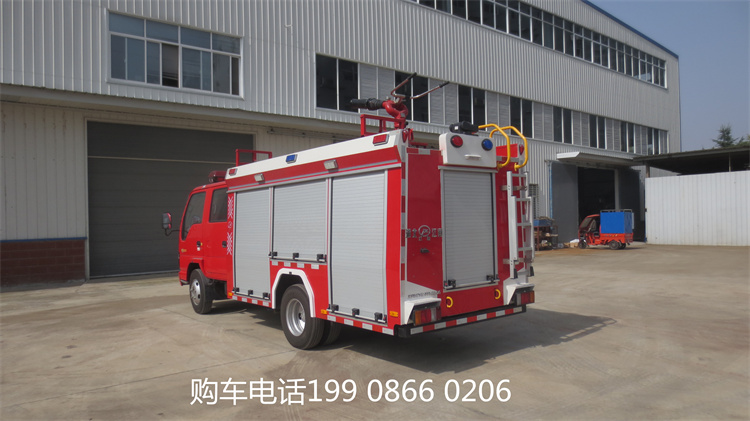 2吨五十铃泡沫消防车