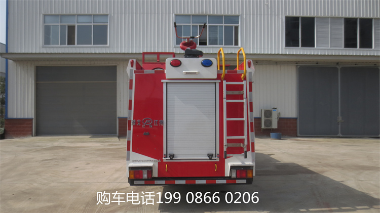 2吨五十铃泡沫消防车