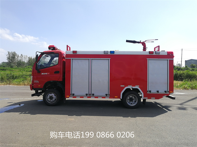 2吨泡沫消防车