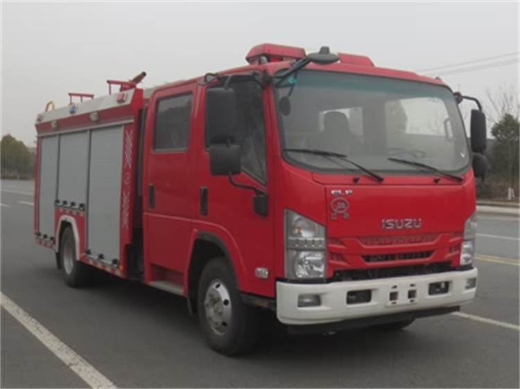 3吨庆铃五十铃泡沫消防车