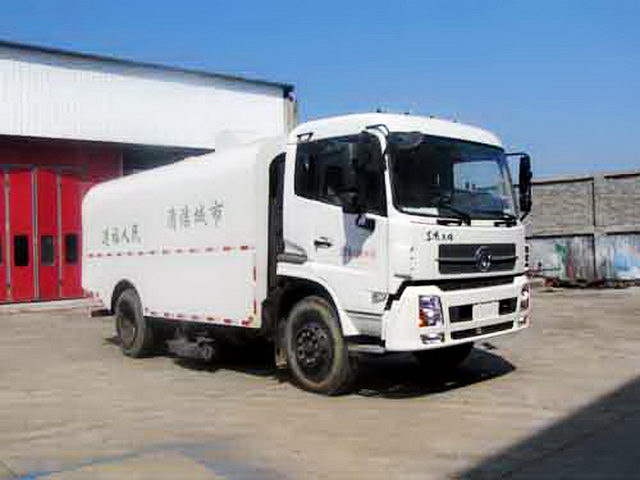 东风天锦8方吸尘车